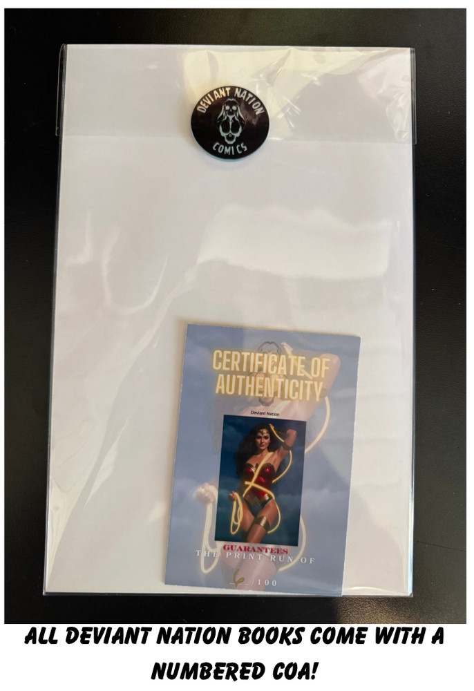 HARLEY M (NUDE) - DOUBLE SIDED - Deviant Nation Ltd 100 w/CoA