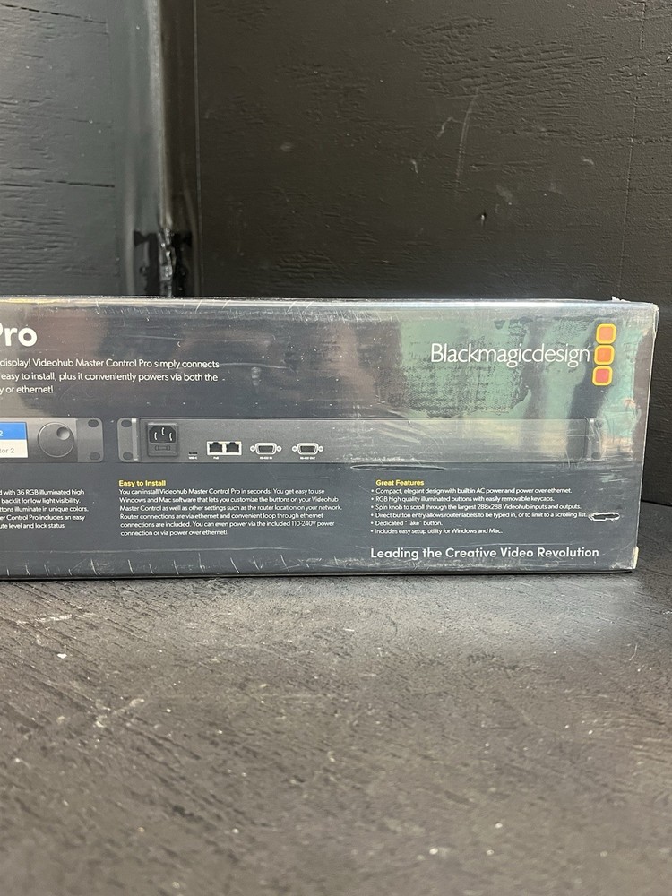 Blackmagic Design Videohub Master Control Pro