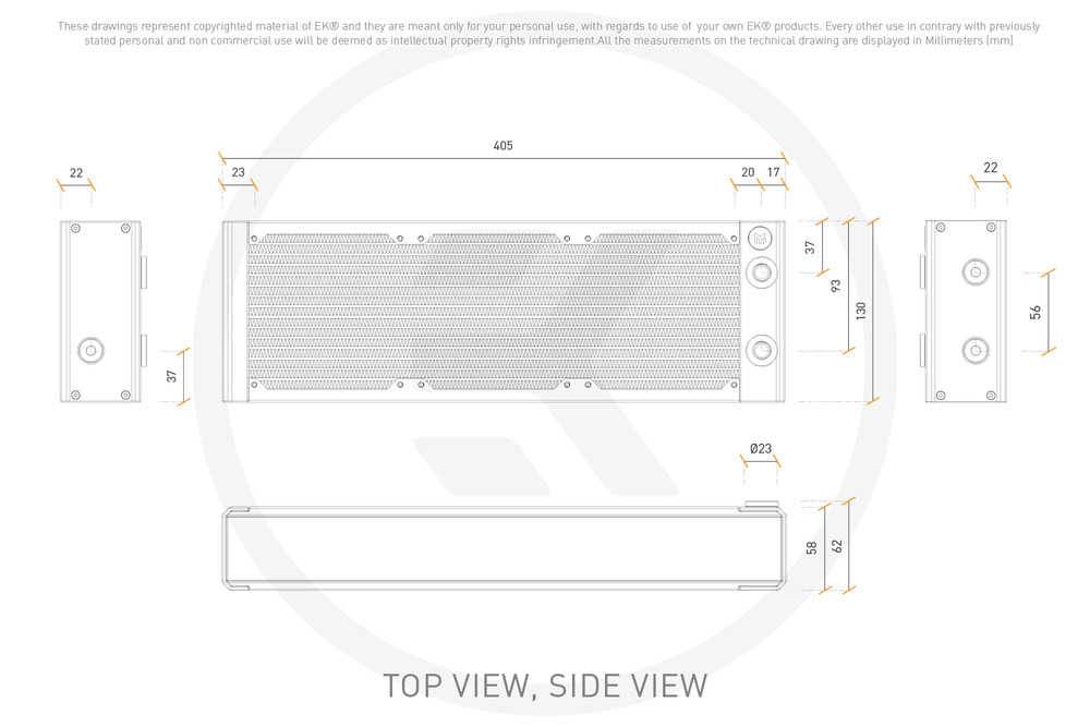 EK-Quantum Surface X360M - White