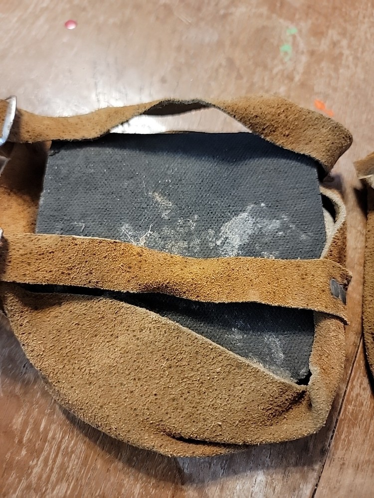 Vintage Leather Knee Pads