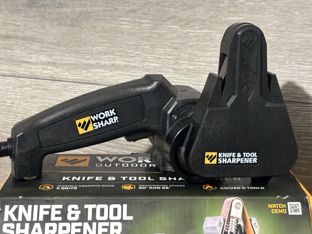 Sharpener - Work Sharp Knife & Tool Sharpener - Black (WSKTS)