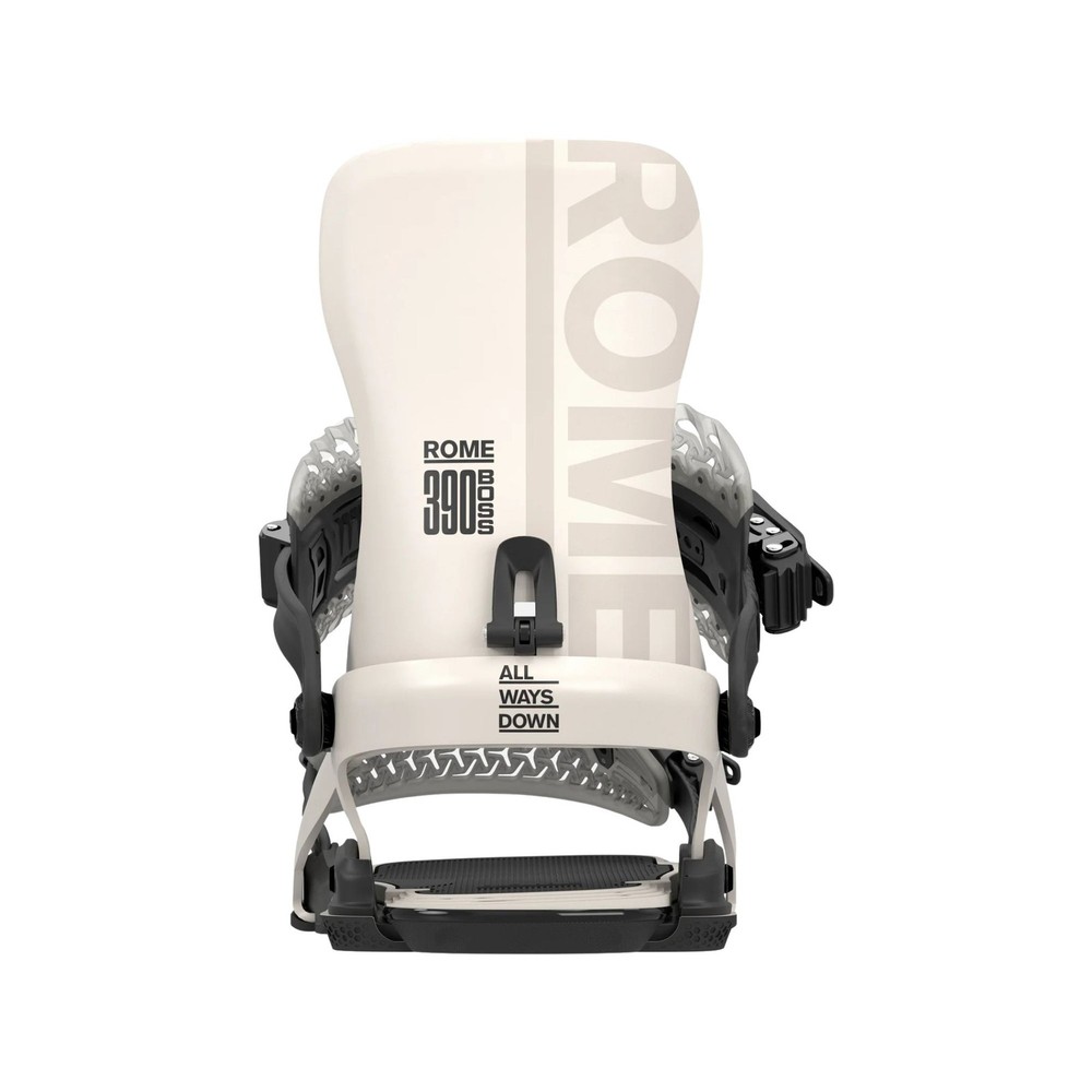 Rome 390 Boss FW Snowboard Bindings, Stone, Medium/Large MY26