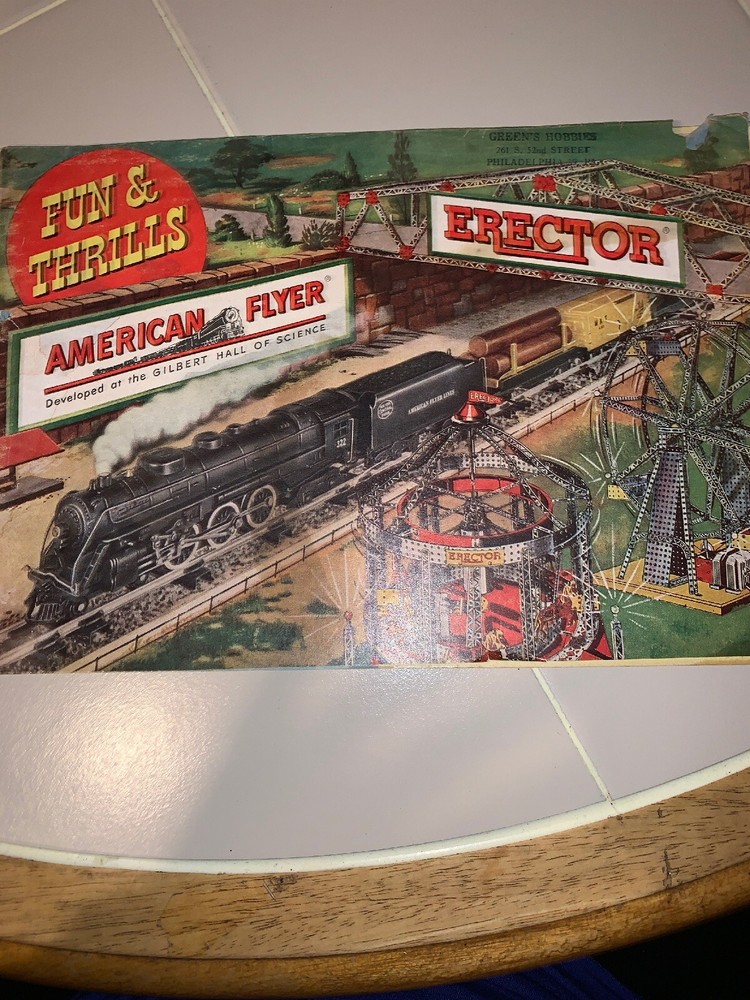 Vintage 1949 American Flyer Erector Catalog