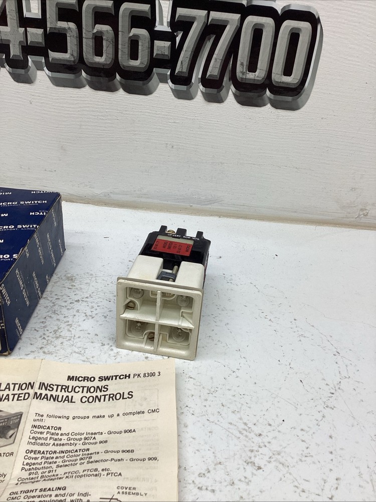 Honeywell Micro Switch 908AAA01 120V NIB