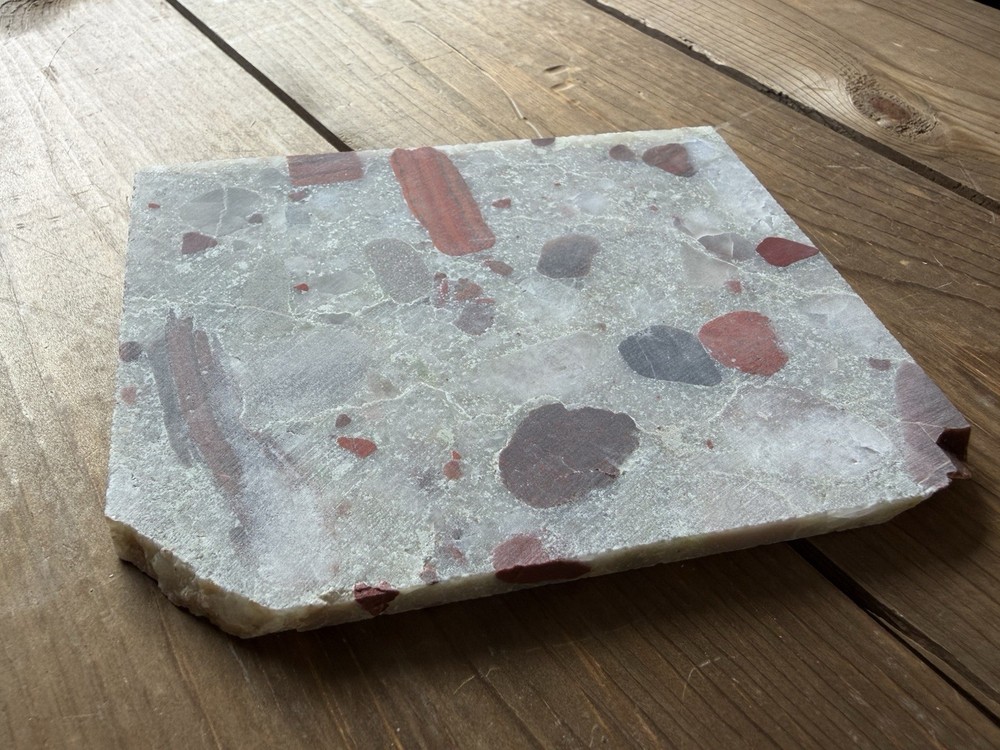 Michigan Pudding Stone slab 3 A+