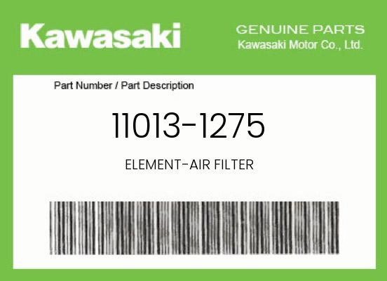 Kawasaki Genuine Element-Air Filter - 11013-1275