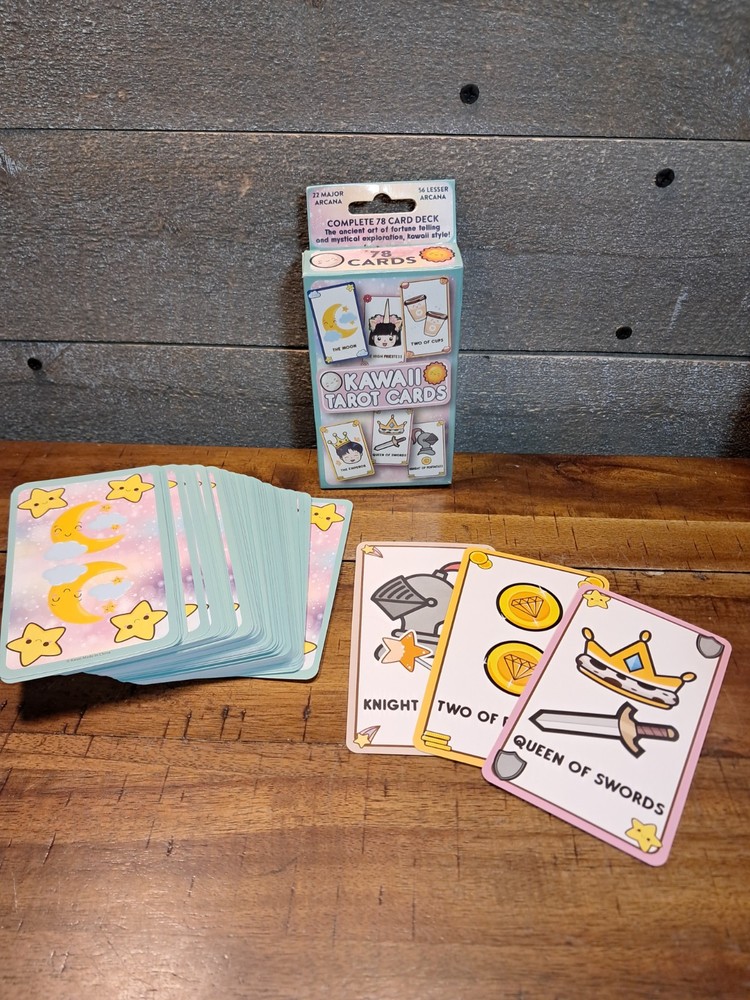 Kawaii Tarot Card Deck: 78 Cards