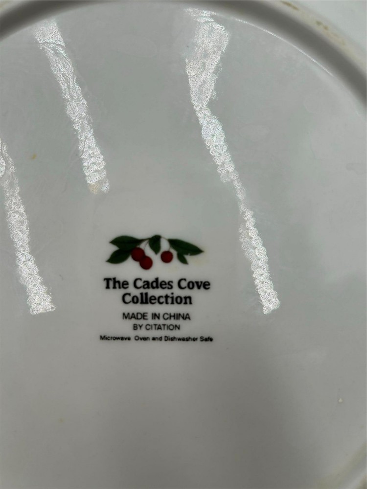 5) CITATION---CADES COVE COLLECTION--DINNER PLATES