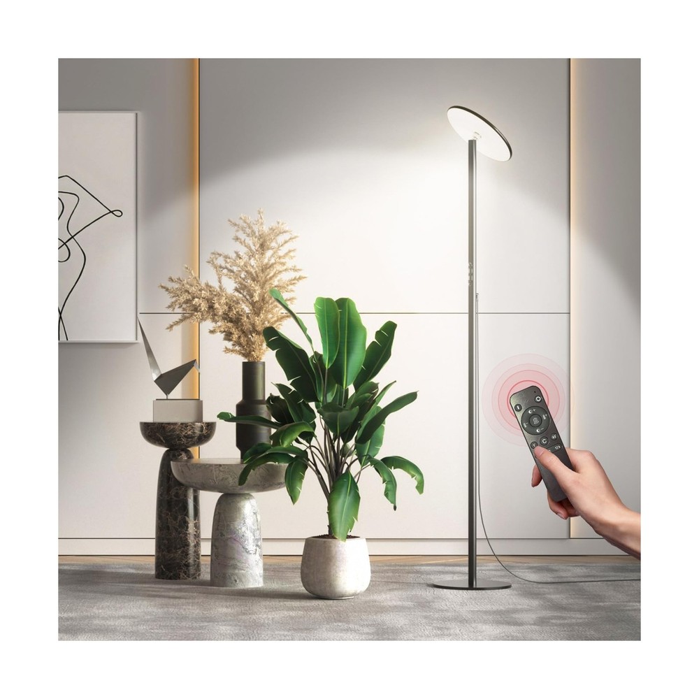 60W Full Spectrum LED Tall Grow Light, 85’’ Adjustable Standing Plan