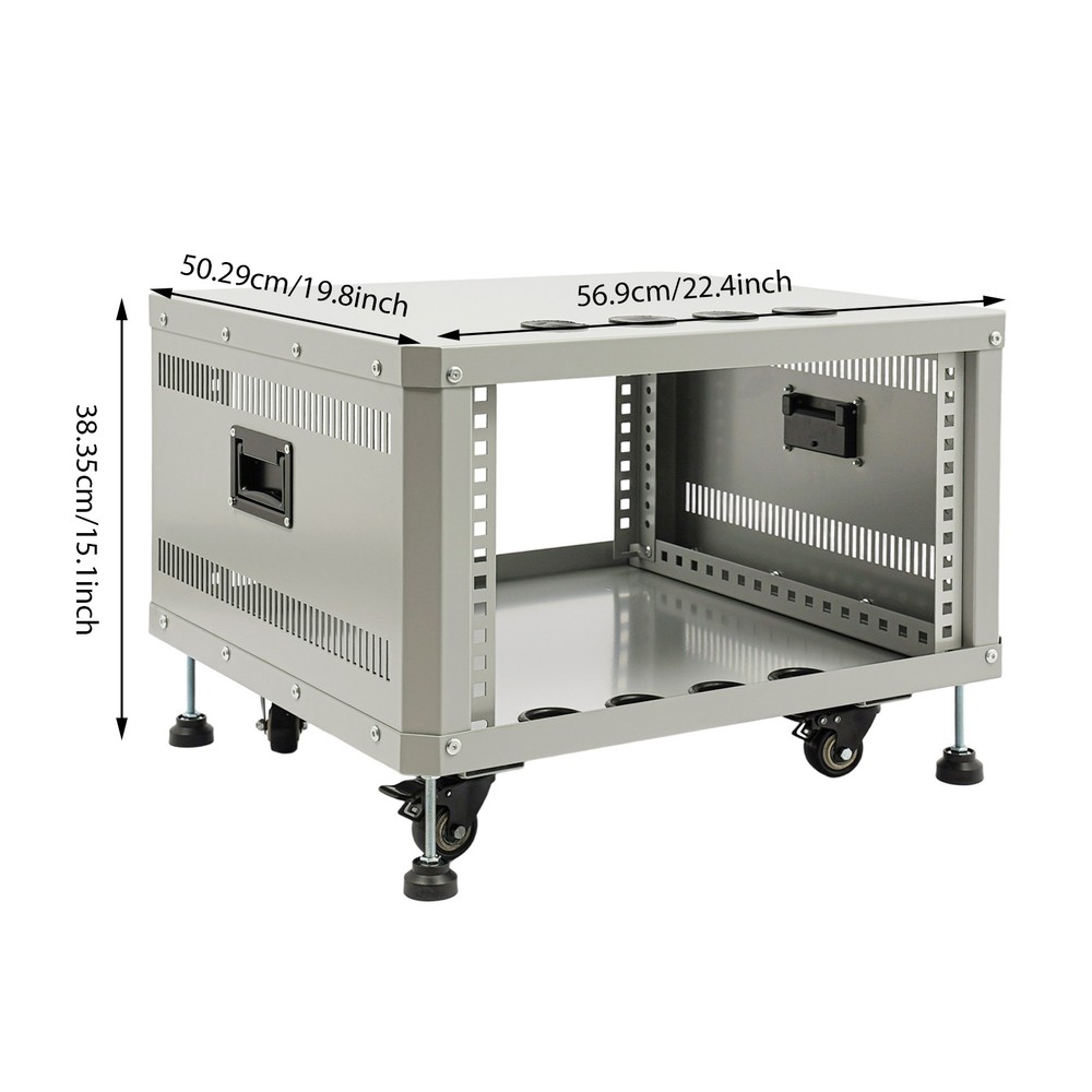 Audio Rack, Studio Rack with Wheels, Audio Rack with Wheels