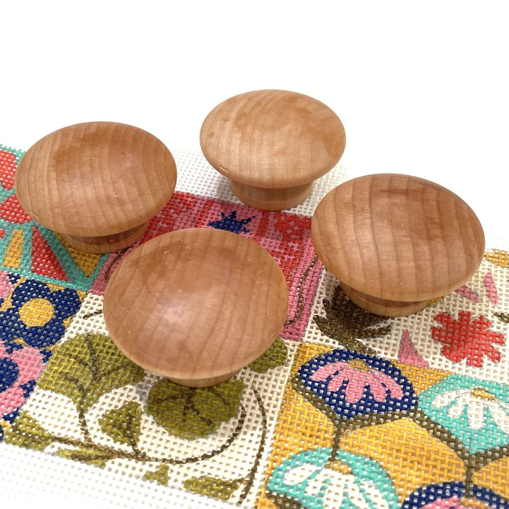Needlepoint Needlework Scroll Frame wood knobs for rods American Dream K's