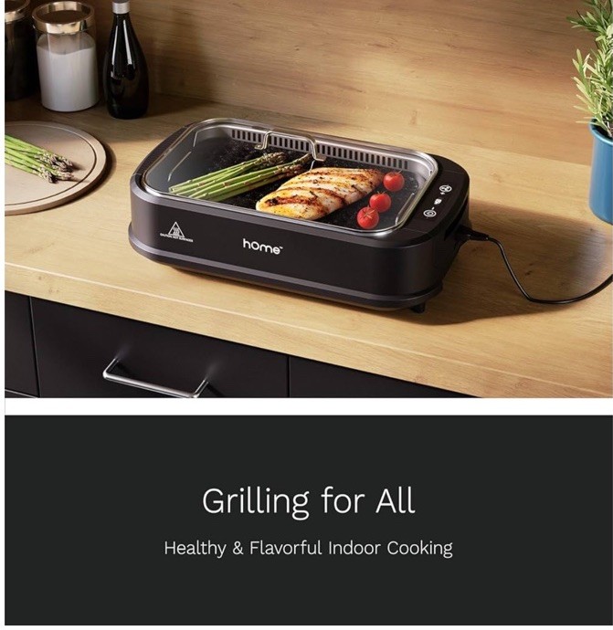 NEW Indoor Smokeless Grill Griddle