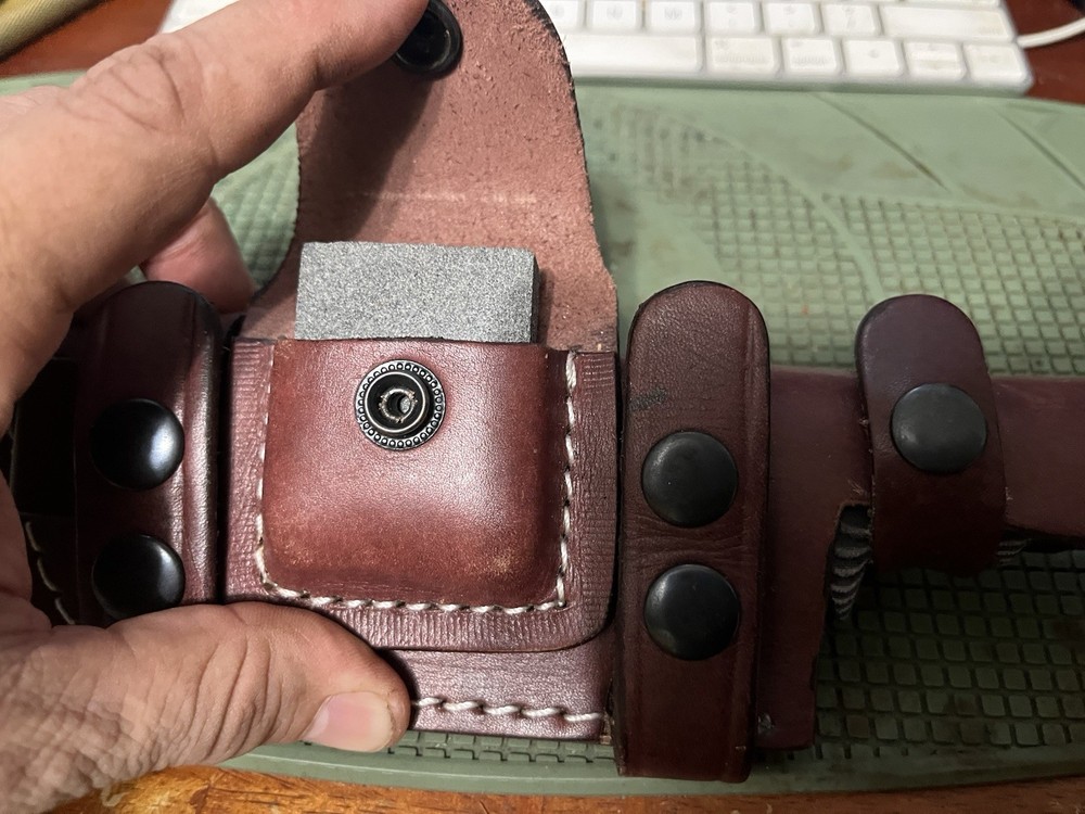 GCS Tracker Knife Leather Sheath