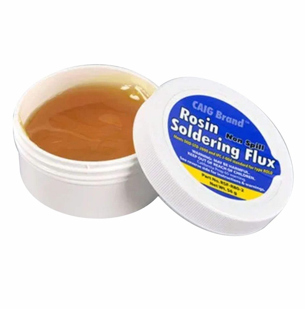 Rosin Soldering Flux, 2 oz jar