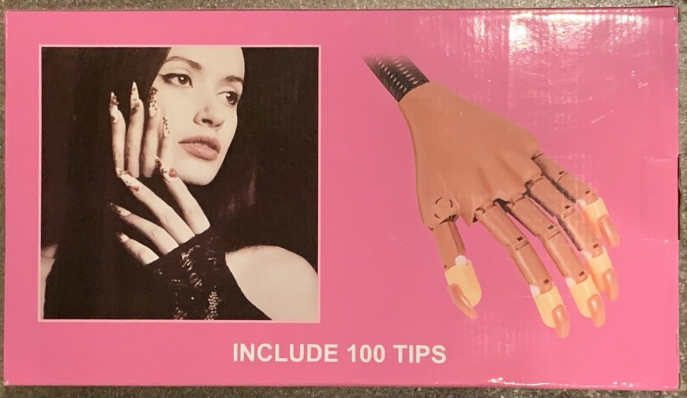 VGUC Nails Training Practice Hand for Acrylic Nails Manicure