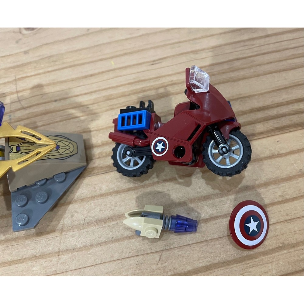 LEGO Marvel: Captain America's Avenging Cycle (6865) 100% Complete No inst.