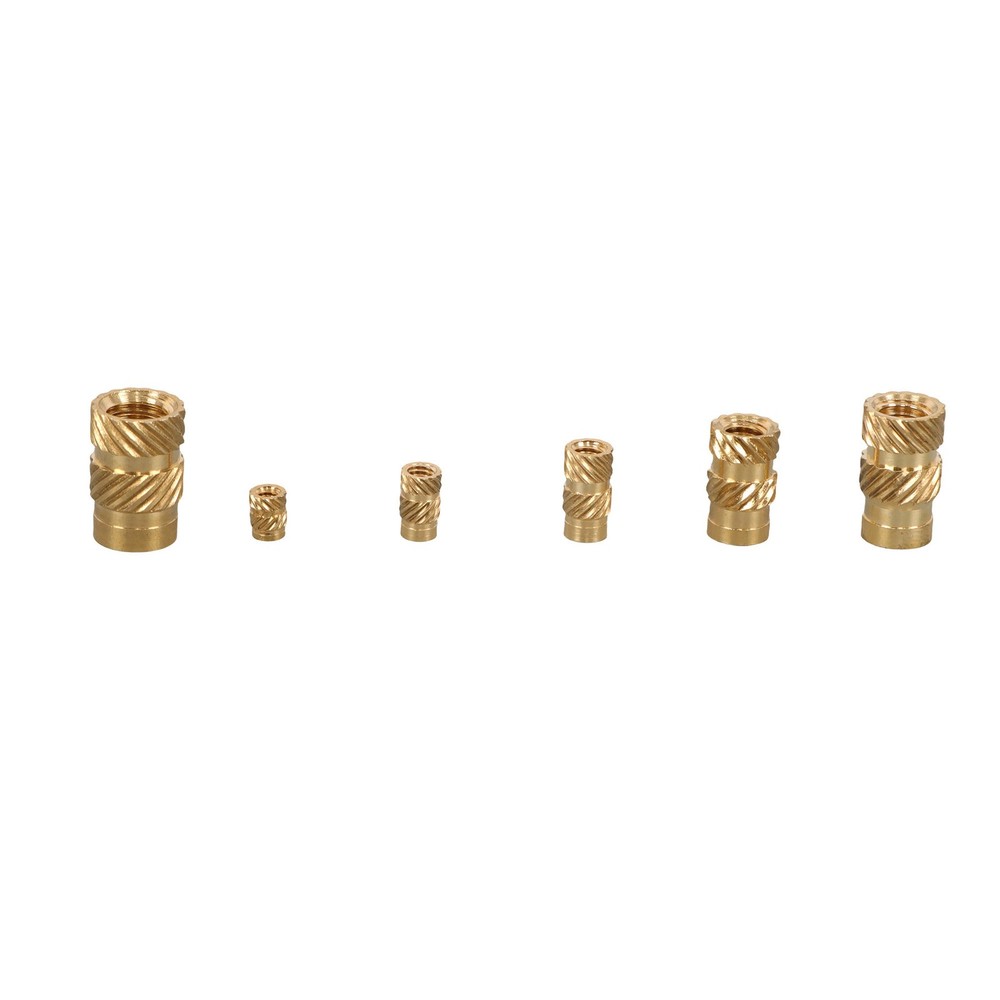 350Pack threaded inserts assortment kit M2-M6 metric internal thread rolled