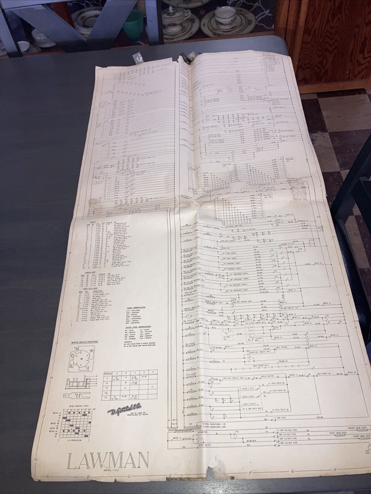 ORIGINAL-GOTTLIEB-LAWMAN-schematic