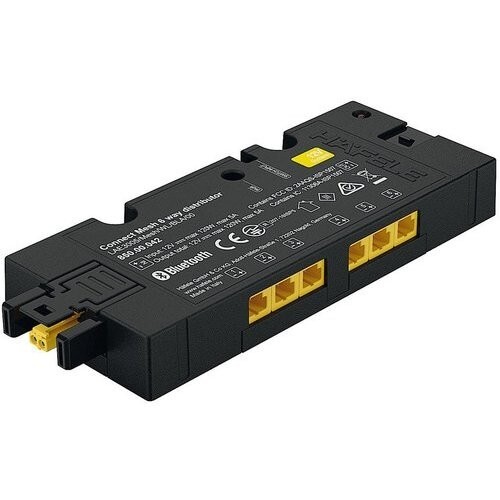 MESH Connect Wireless 12V/60W 6-Way Distributor with Switch Input, Remote...