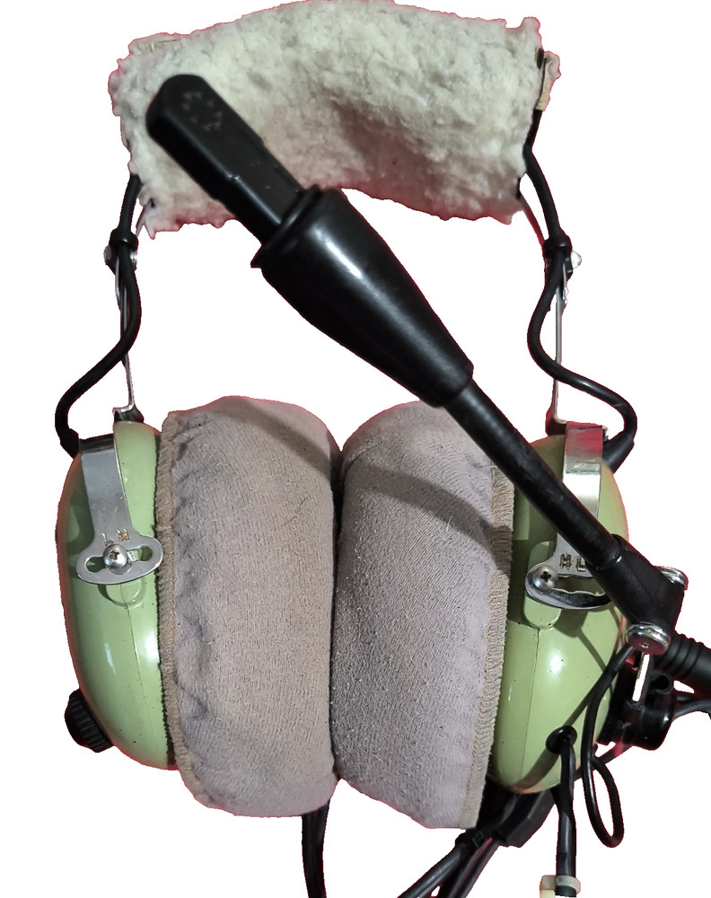 David-Clark H10-60 Aviation Headset with Microphone - Pre-owned (untested)