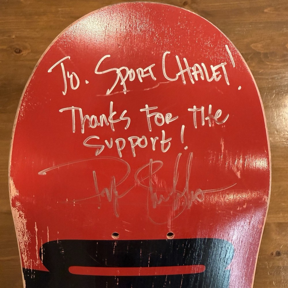 Ryan Sheckler Plan B Skateboard Deck Professional AUTOGRAPHED By Ryan Sheckler