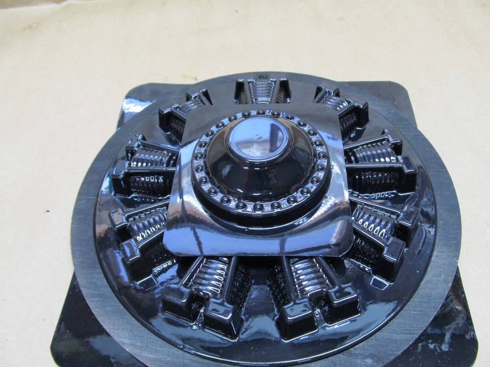 Dummy Nine Cylinder Radial Engine - Black Plastic -