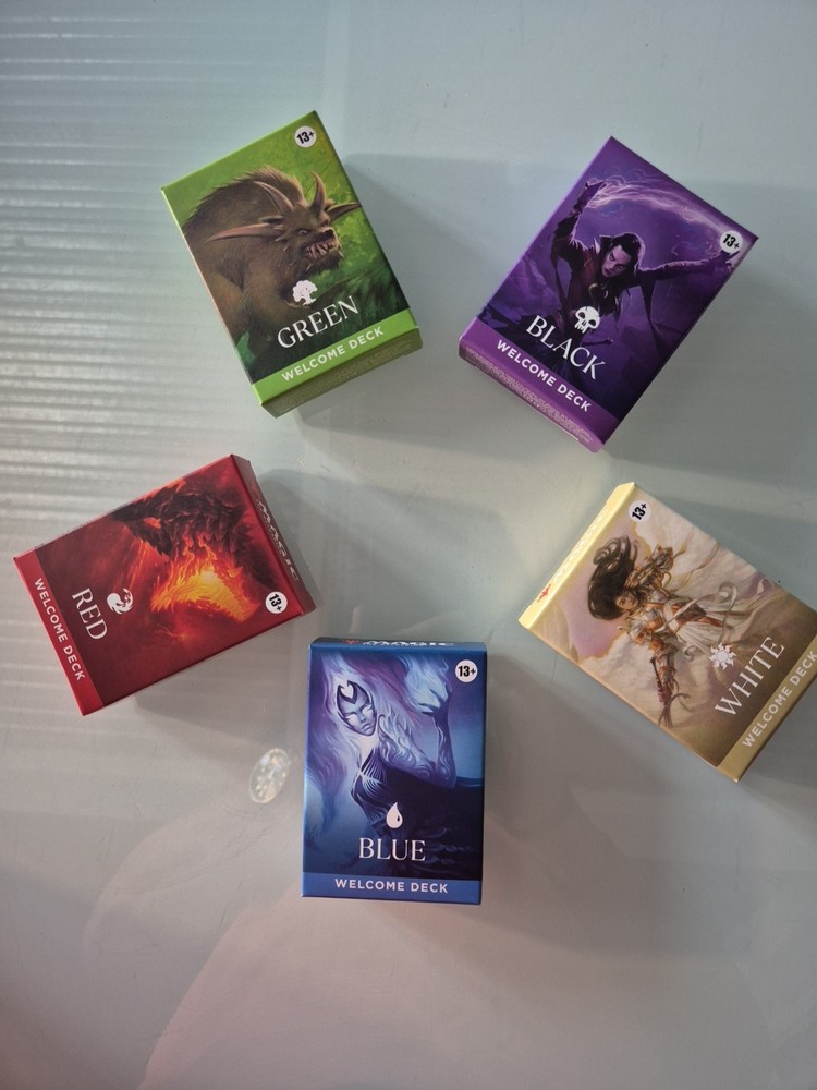 Magic The Gathering Welcome Pack :Various Colours
