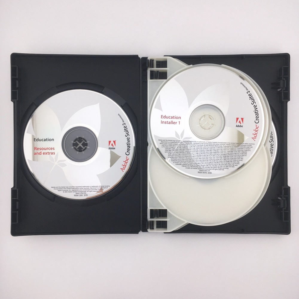 Adobe Creative Suite 2 Premium Software For Macintosh + Serial Number 2005