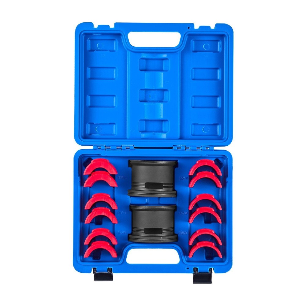 14Pcs Versatile Bearing Service Set with Impact Resistant Components