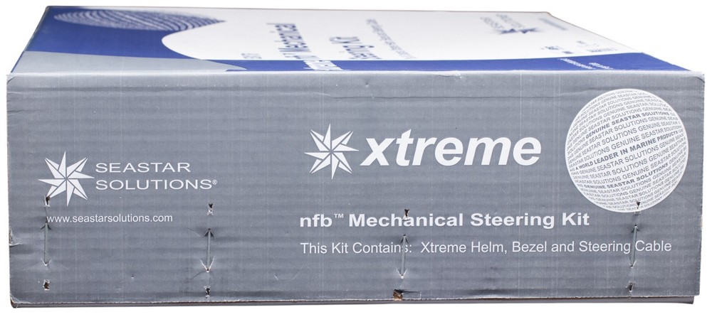 12ft SeaStar Xtreme NFB No Feedback Mechanical Rotary Steering Kit Single Cable