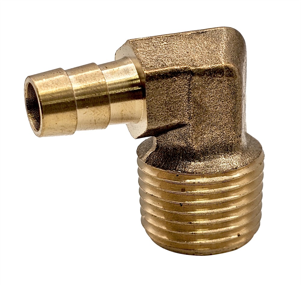 Home Brew Ohio Brass Elbow 1/2" B X 1/2" MPT