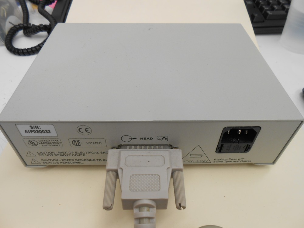 OPTRONICS MAGNAFIRE C- MOUNT MICROSCOPE CAMERA & 60800 POWER SUPPLY