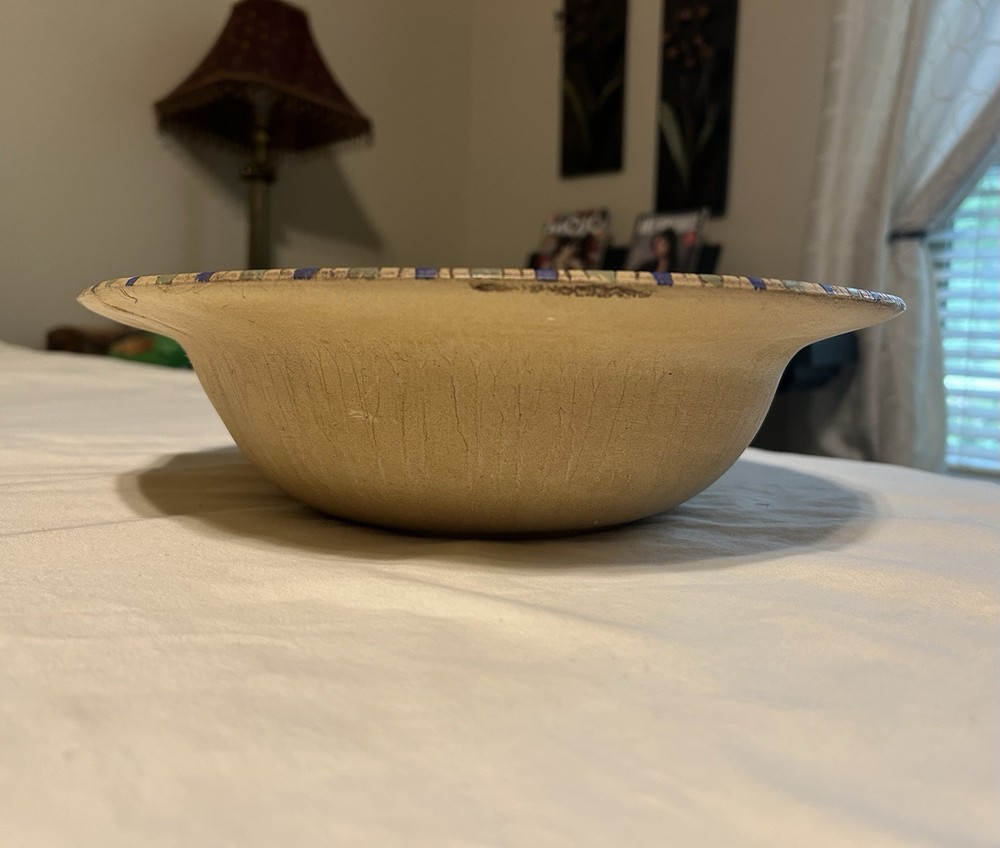 Clay Dish Made By Brookwood (Adults with developmental disabilities)