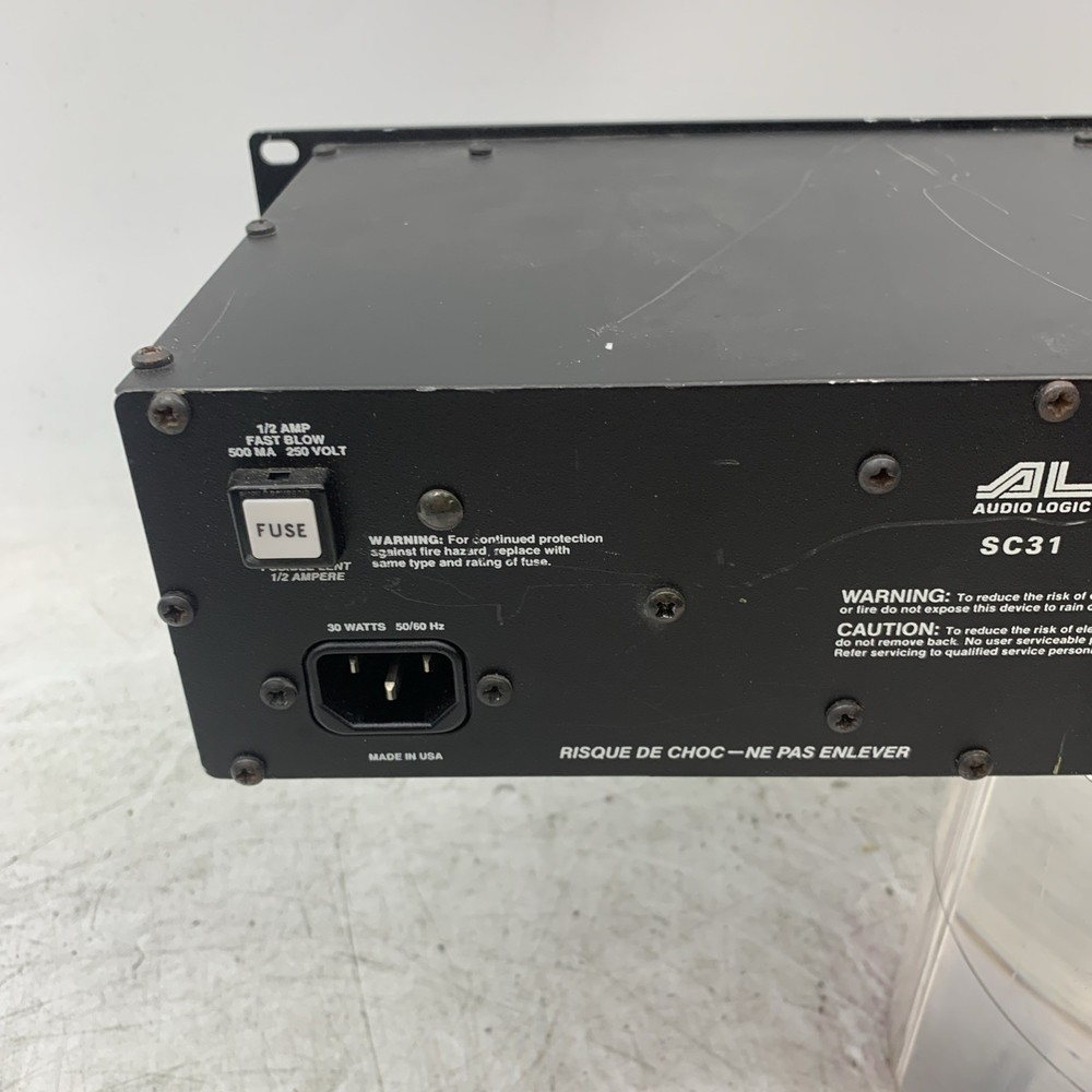 Audio Logic AL Graphic Equalizers SC31