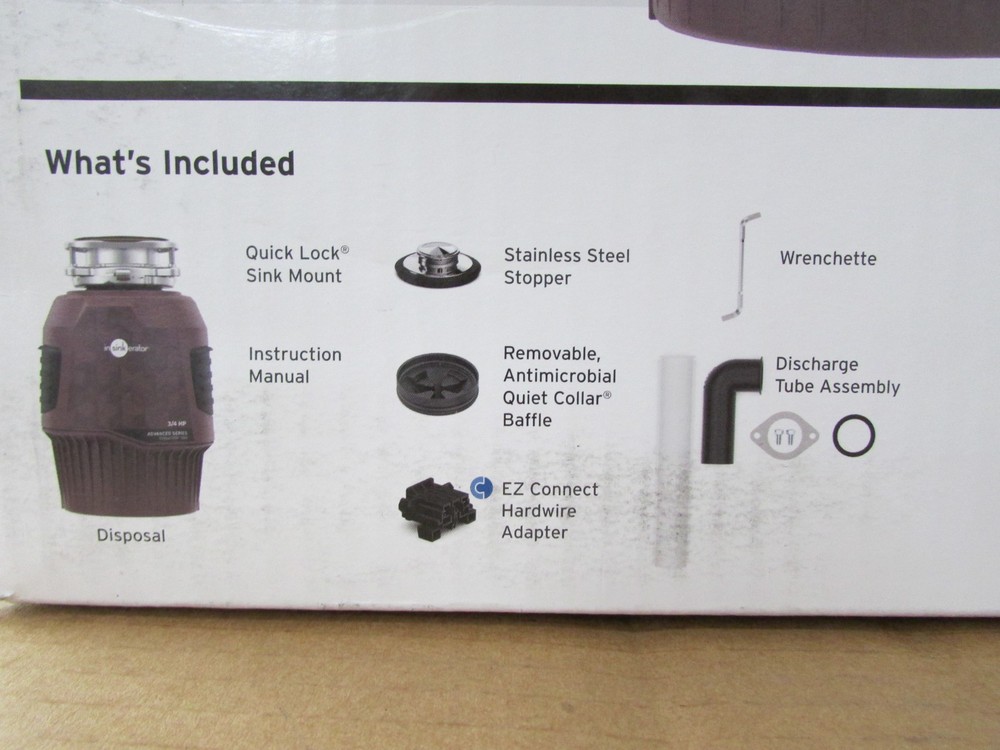 Garbage Disposal Insinkerator Evolution 1300 3/4 HP *NEW*