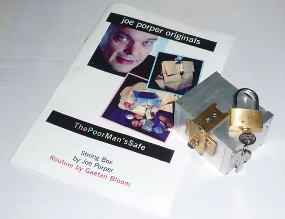 Joe Porper's Strong Box - Ultimate Locked Box Magic Trick