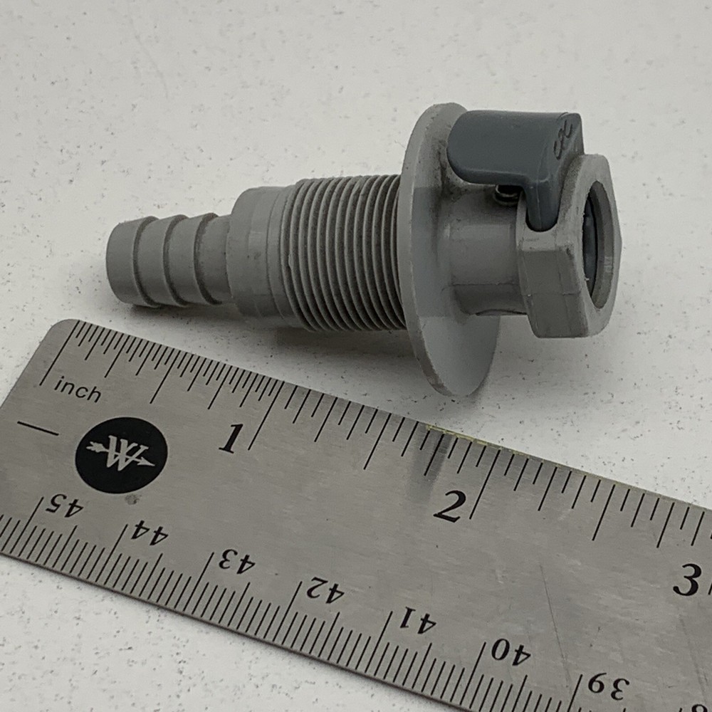 (6-Pack) Colder Products Quick Connect In-Line Hose Barb Coupling 1/4" ID Barb