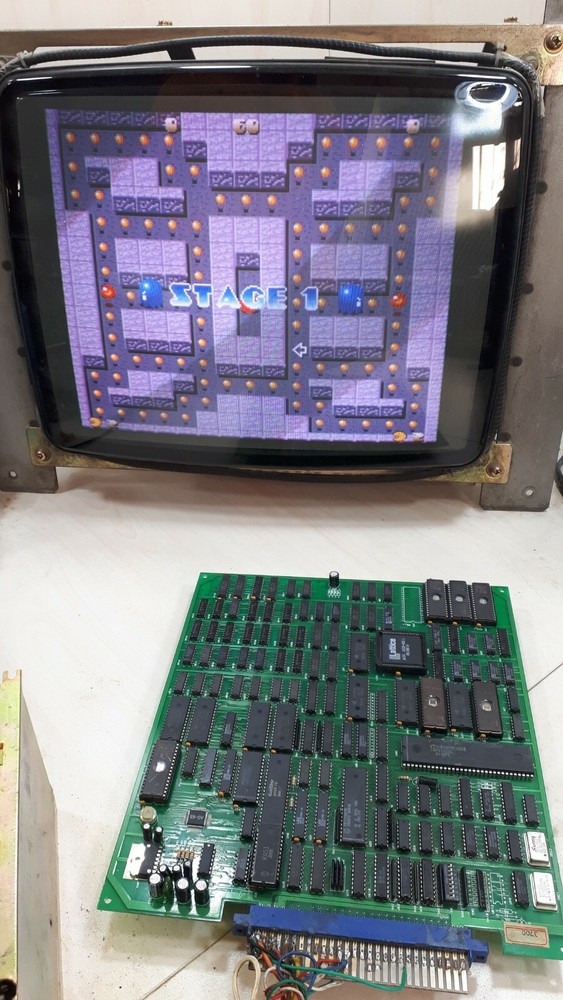 hyper pacman PCB Board JAMMA orıjınal