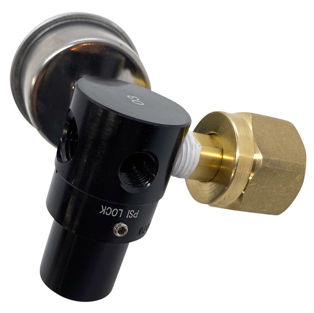 Co2 Air Shifter Compact Mini Aluminum Fixed Regulator 200 PSI