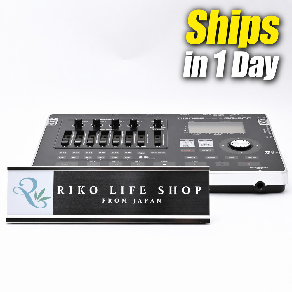 BOSS BR-800 Digital Recorder MTR Multitrack Studio w/ Accessories Tested Working