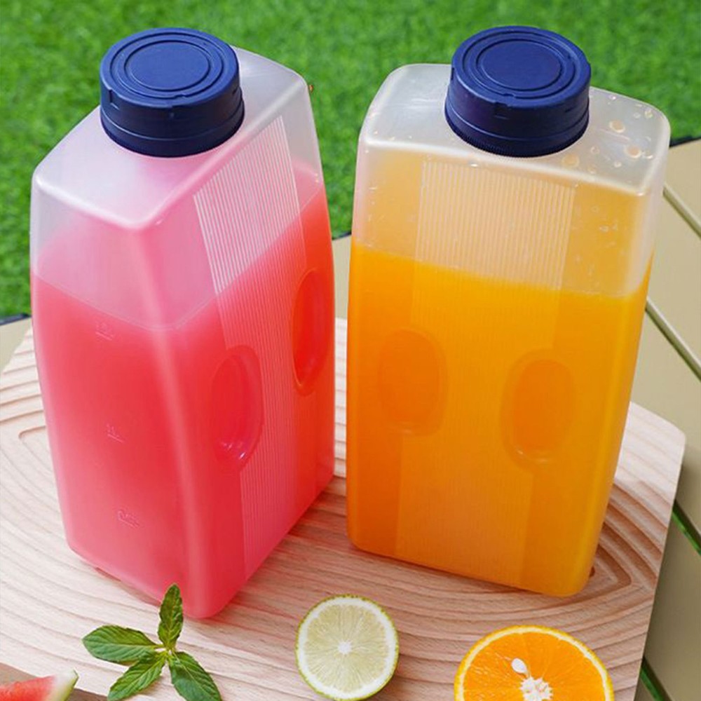 2L Empty Juice Bottle Refrigerator Juice Container Bottle Reusable Bottle
