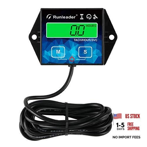 RL-HM011G Digital Hours Tachometer with Maintenance Reminder, Backlight