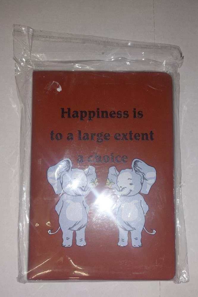Lined Elephant Journal Notebook 100 Pages 5.8" X 8.4" Planner Diary