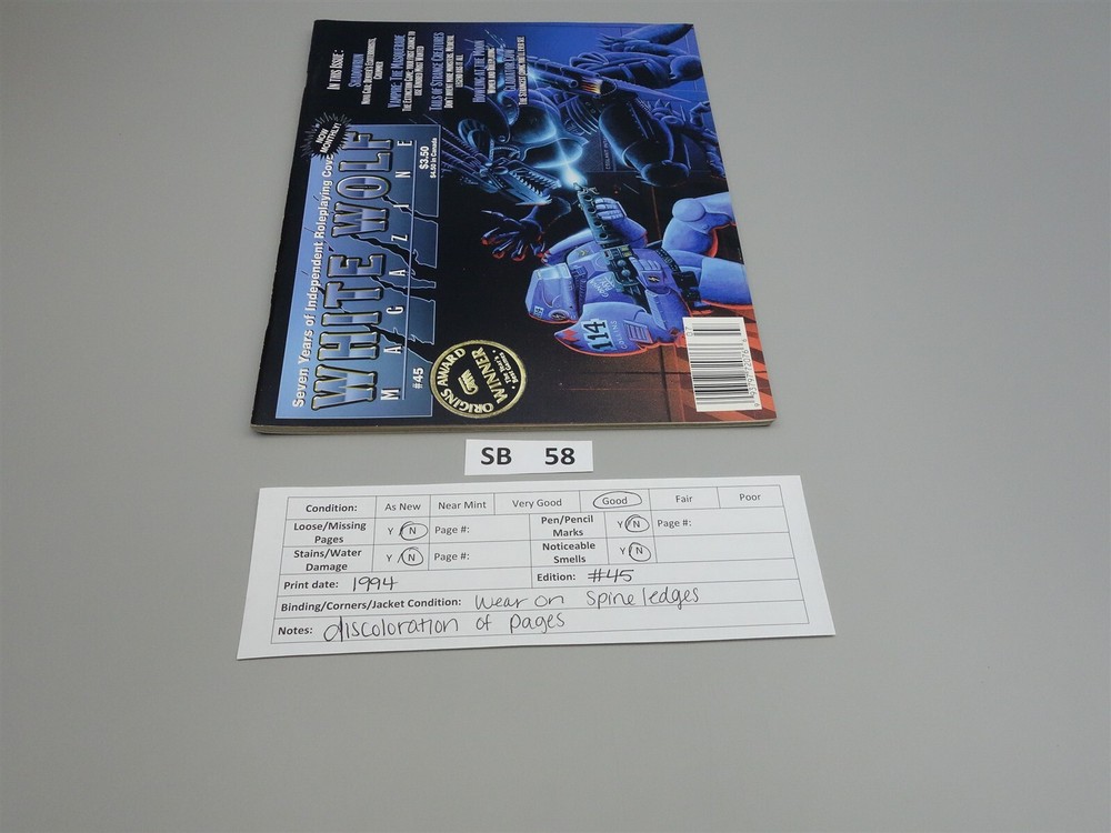 White Wolf Magazine: Issue # 45