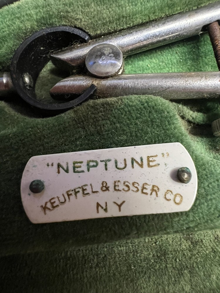 Vintage Paragon Keuffel & Esser Co NEPTUNE Drafting Tools Compass