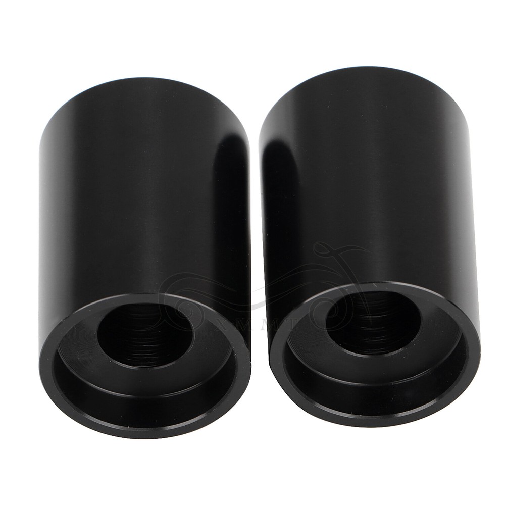 Motorcycle CNC 1.75" Handlebars Riser Extensions For Harley 1" Bars Dyna Softail