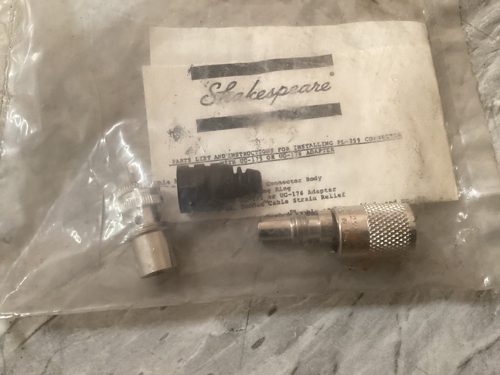 SHAKESPEARE PC 259 SOLDER VHF ANTENNA CONNECTION KIT