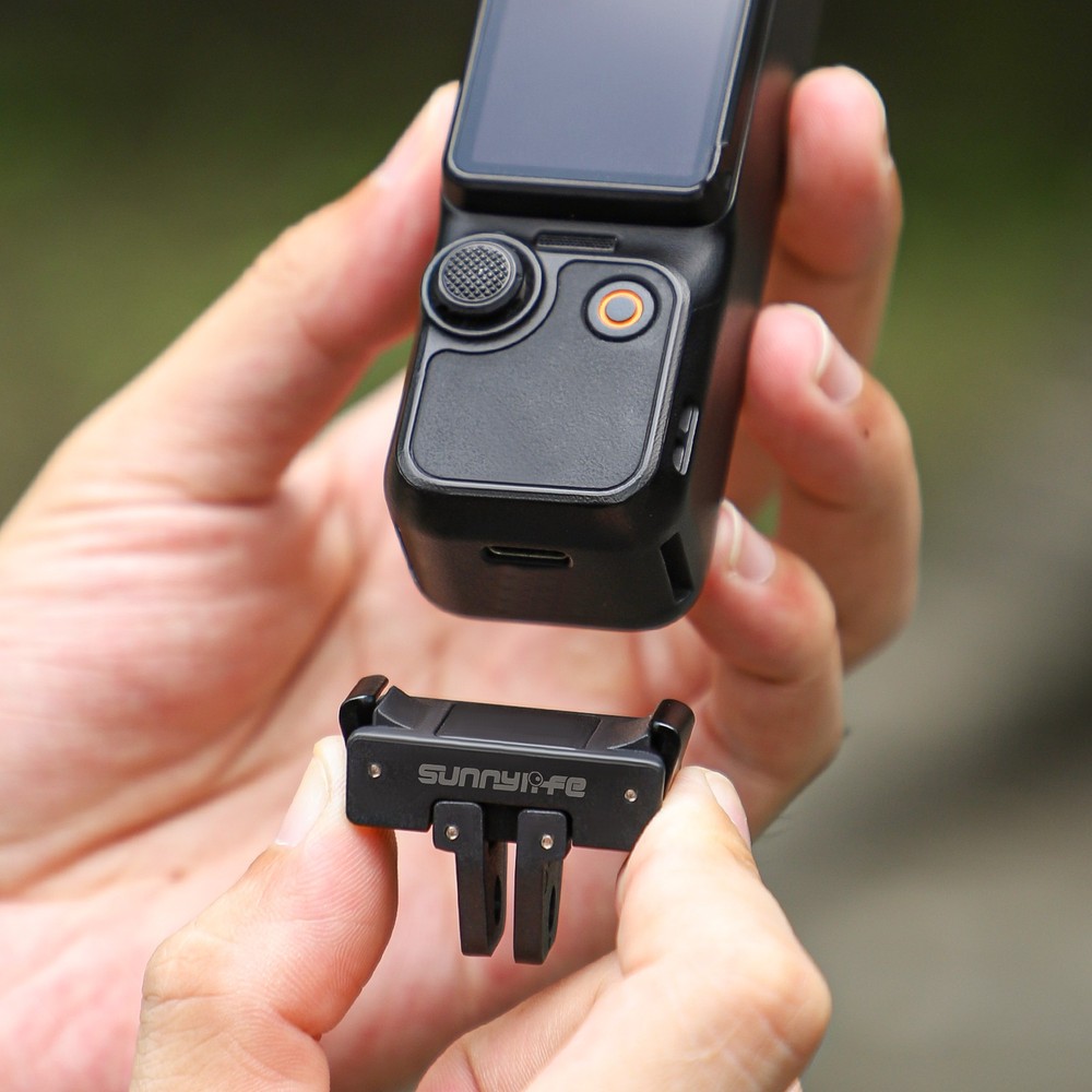 For DJI OSMO POCKET 3 Camera Quick Release Adapter Foldable Expansion Claw Clasp