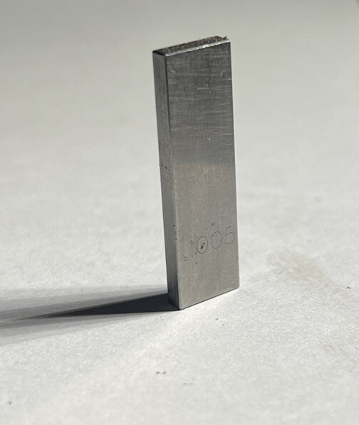 .1005 Starrett-Webber Gage Block Used
