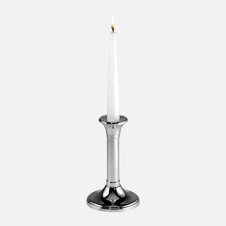 CARRS - Sterling Silver Richmond Candlestick - 16cm (6.5") Tall